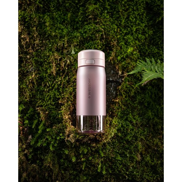 Butelka filtrująca Wessper B2 TRITAN Actitex™ 500ml Pink (WES273-500-PK_K)