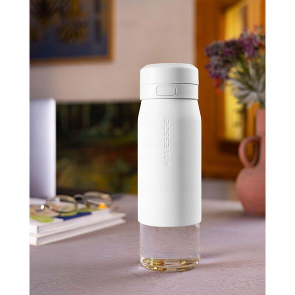 Butelka filtrująca Wessper B2 GLASS Actitex™ 700ml White (WES270-700-WH_K)