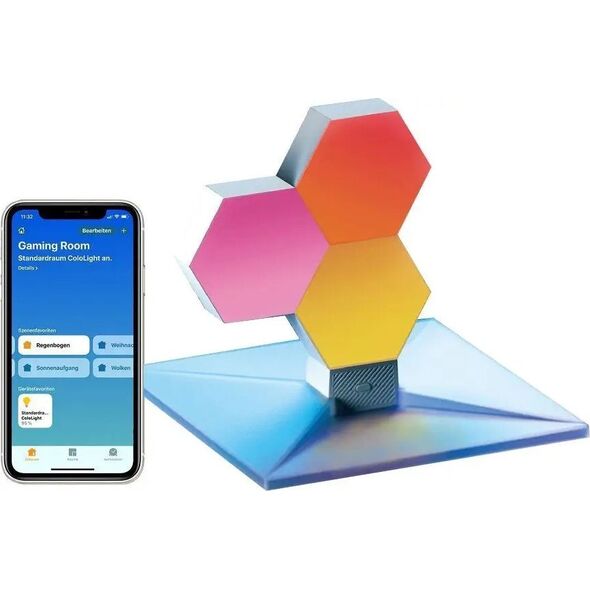 Cololight Plus Modulární chytré Wi-Fi osvětlení – základna se 3 bloky - HomeKit Verze