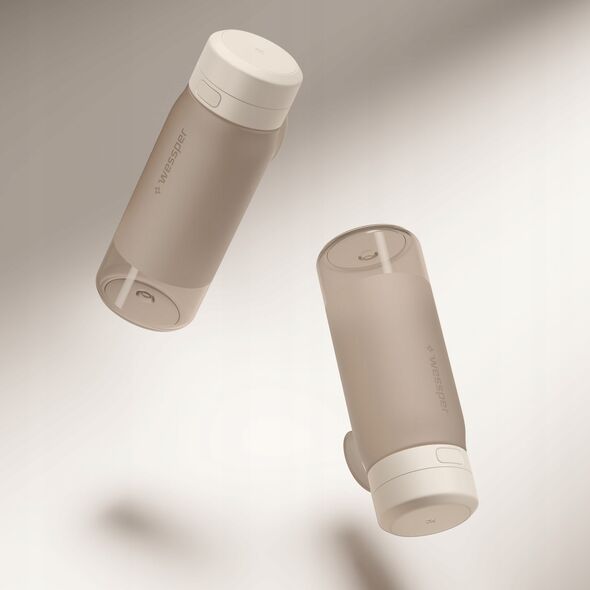 Butelka filtrująca Wessper B2 TRITAN Actitex™ 500ml Beige (WES273-500-BG_K)