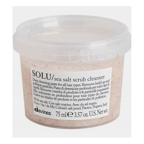 Davines Essential Haircare Solu Sea Salt Scrub Cleanser 75 ml