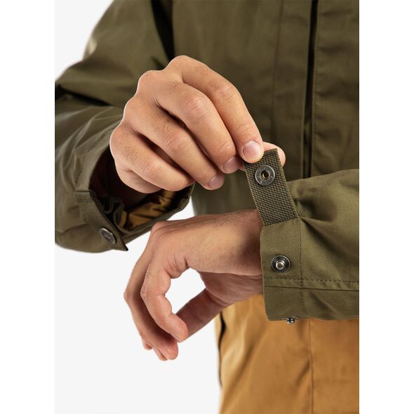 Kurtka ocieplana Fjallraven Vardag Lite Padded Jacket - green/brown