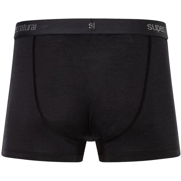 Bokserki termoaktywne Super.natural Tundra175 Boxer 2-Pack - jet black/jet black
