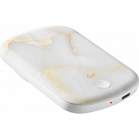 LAUT POWER CHARGE White Marble Powerbank comp.with MagSafe