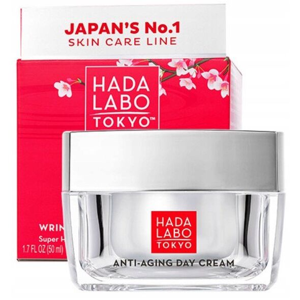 Hada Labo Tokyo, Hada Labo, Collagen, Anti-Wrinkle & Moisturizing, Day, Cream, Face, 50 ml For Women