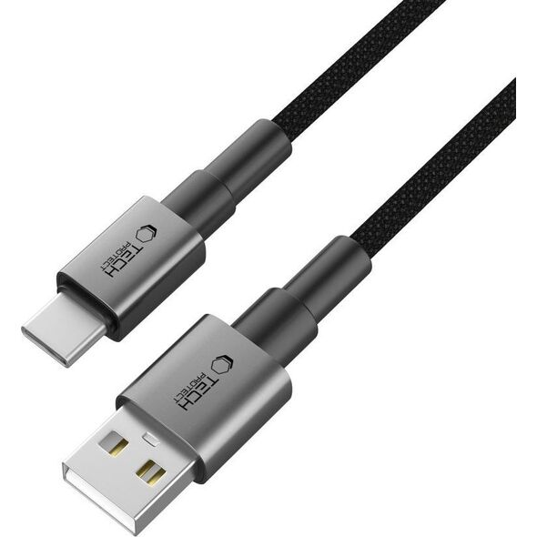 TECH-PROTECT ULTRABOOST DNA TYPE-C CABLE 15W/3A 25CM IRON GREY