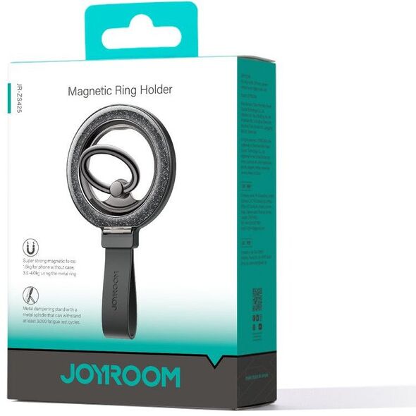 Uchwyt Joyroom JR-ZS425 ring magnetyczny - czarny