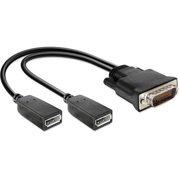 Adapter AV Delock czarny (65354)