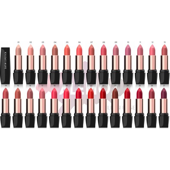 Golden Rose Golden Rose Satin Lipstick 08 Satynowa Pomadka