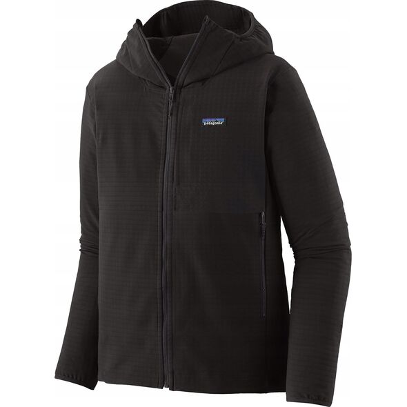 Kurtka męska Kurtka r1 techface hoody-black-l PATAGONIA