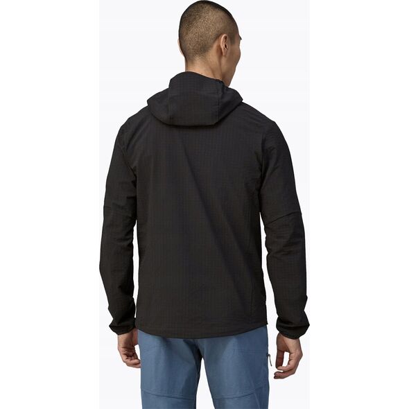 Kurtka męska Kurtka r1 techface hoody-black-l PATAGONIA