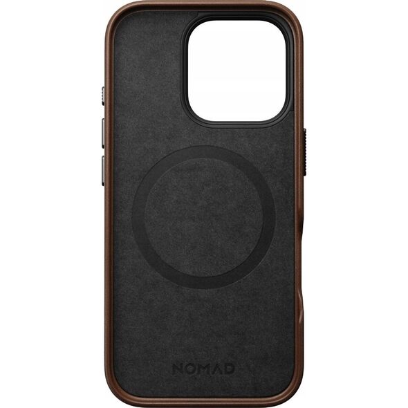 Nomad Nomad Traditional Leather case, brown, iPhone 16 Pro