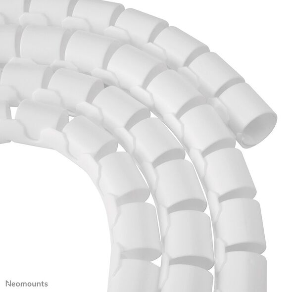 NEOMOUNTS Spiral Cable Wrap 15mm multiple cables white