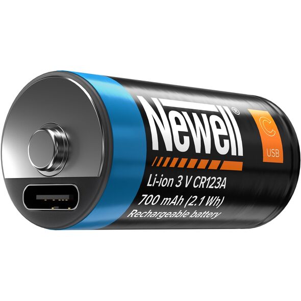 NEWELL NL4206 Akumulator CR123A USB-C 700 mAh 2 szt. blister