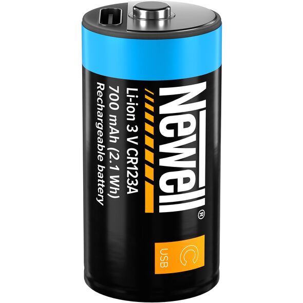 NEWELL NL4206 Akumulator CR123A USB-C 700 mAh 2 szt. blister
