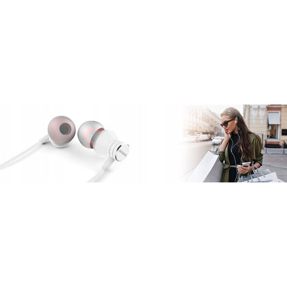 Słuchawki AIWA douszne ESTM-50USB-C/WT białe