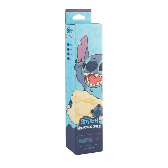 Disney Stitch - Mata gamingowa / na biurko XXL (80 x 35 cm)