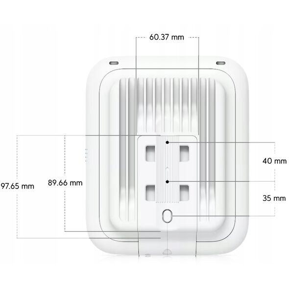 PUNKT DOSTĘPOWY UQ-U7-OUTDOOR UniFi Wi-Fi 7 2.4&nbsp|GHz, 5&nbsp|GHz, 688&nbsp|Mbps + 4324&nbsp|Mbps UBIQUITI