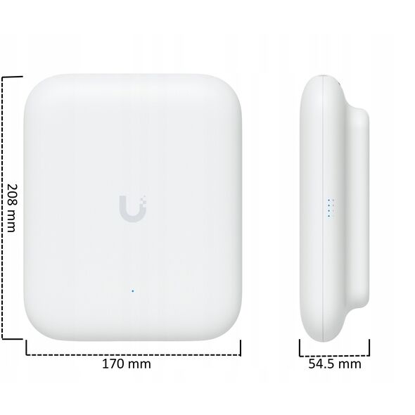 PUNKT DOSTĘPOWY UQ-U7-OUTDOOR UniFi Wi-Fi 7 2.4&nbsp|GHz, 5&nbsp|GHz, 688&nbsp|Mbps + 4324&nbsp|Mbps UBIQUITI