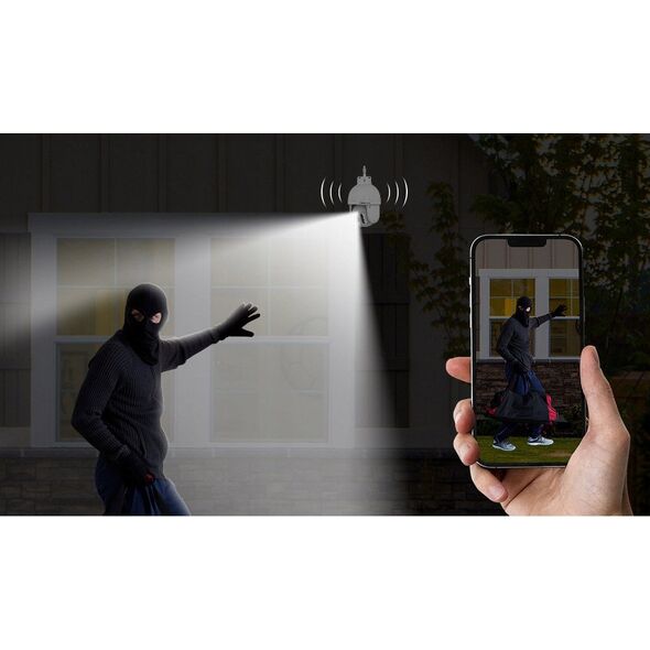 Obrotowa Kamera IP Foscam SD8P Biała 8 MPIX WiFi Biała