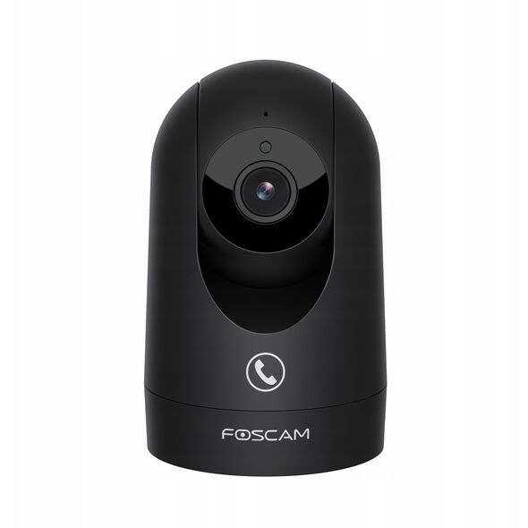 Obrotowa Kamera Foscam WiFi R8M 8MP Radar mikrofalowy Czarna