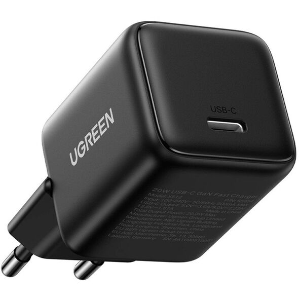 Ładowarka sieciowa UGREEN X512 20W GaN USB-C czarna