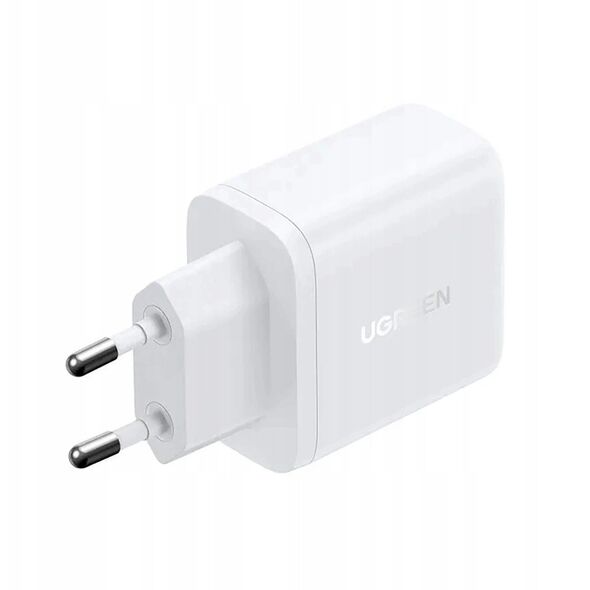 Ładowarka sieciowa UGREEN X227 20W GaN USB-A, USB-C biała