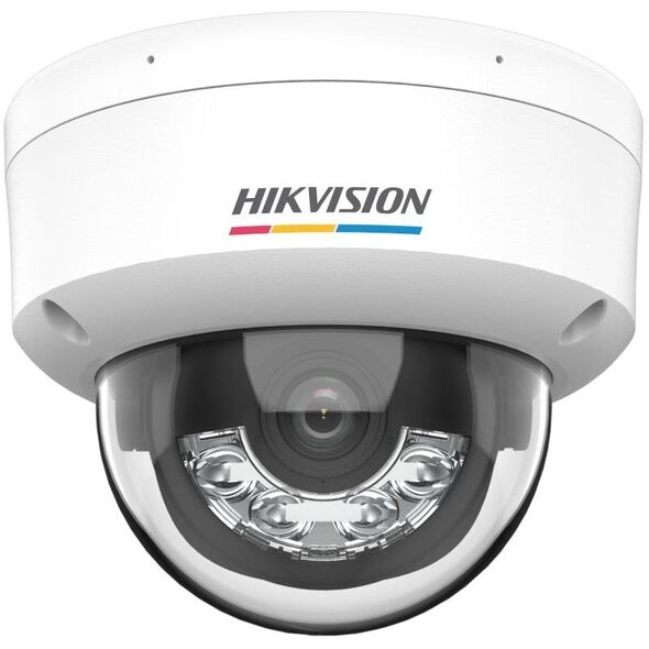 Hikvision dome DS-2CD1147G2H-LIUF F2.8 (balta, 4 MP, 30 m IR, 30 m. LED, Hybrid Light))