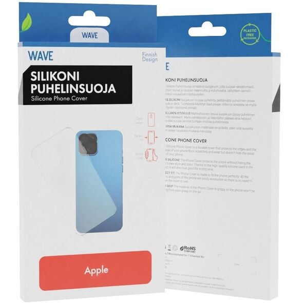 Wave WAVE-SC-AP-IP11P-TP mobile phone case 14.7 cm (5.8&quot) Cover Transparent