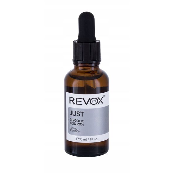 Revox B77, Just, Glycolic Acid 20%, Toning, Serum, For Face, 30 ml For Women