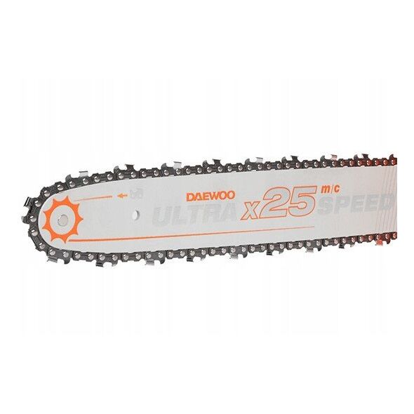 Akumuliatorinis grandininis pjuklas DAEWOO DACS 1642Li SET 2 x 21V (42 V)