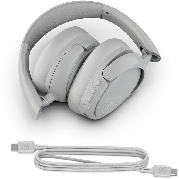 JLab Lux ANC, Wireless, Music, 235 g, Headset, White