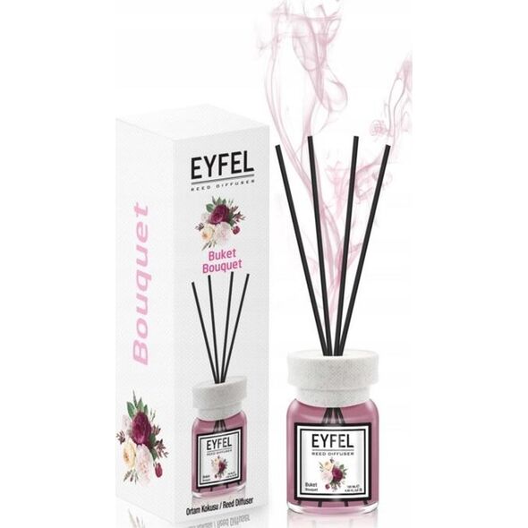 Eyfel Dyfuzor zapachowy z patyczkami Bukiet Kwiatów 120ml