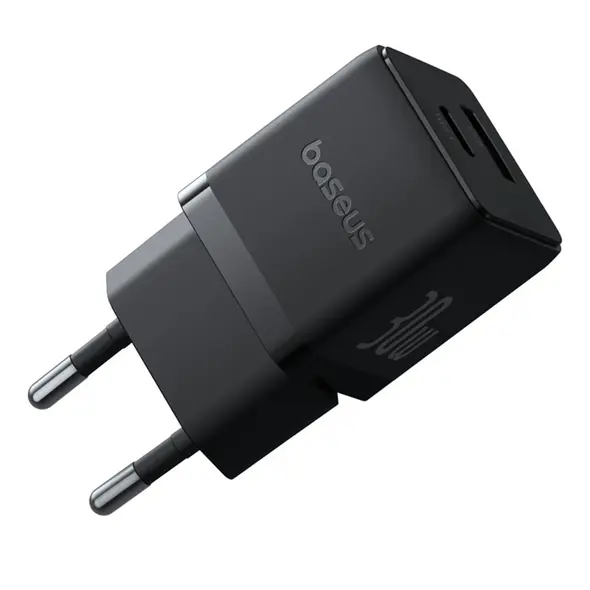 Ładowarka sieciowa Baseus Palm 30W USB-A, USB-C czarna