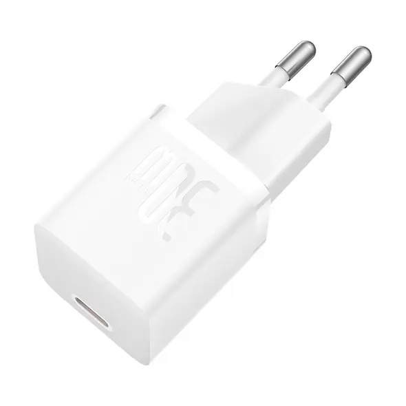 Ładowarka sieciowa Baseus GaN5 USB-C 30W biała