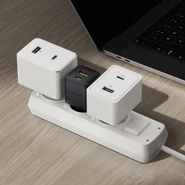 Ładowarka sieciowa Baseus Palm 20W USB-A, USB-C czarna