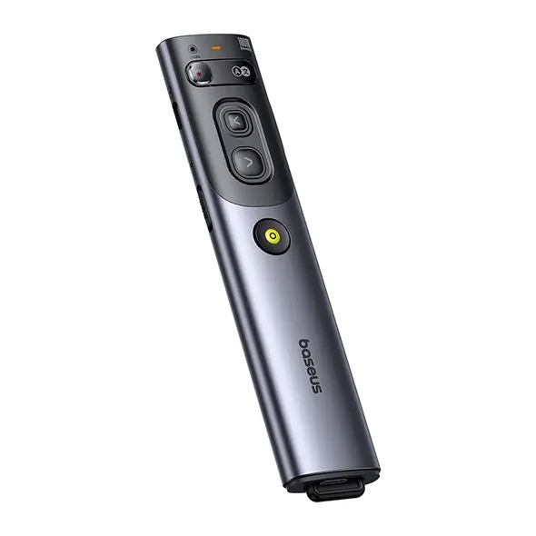 Wskaźnik laserowy Baseus Orange Dot z AI i automatycznym tłumaczeniem szary (z akumulatorem)