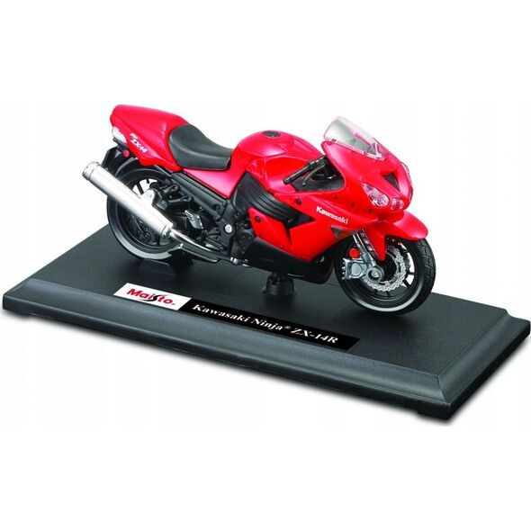 Maisto Model Motocykl Kawasaki Ninja ZX -14 z podstawką 1/18