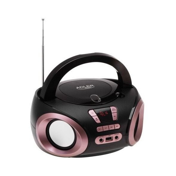 Radio Boombox CD-MP3 | USB | FM Radio | AUX | Gniazdo słuchawkowe
