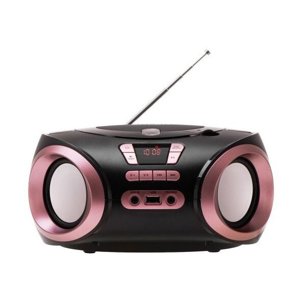 Radio Boombox CD-MP3 | USB | FM Radio | AUX | Gniazdo słuchawkowe