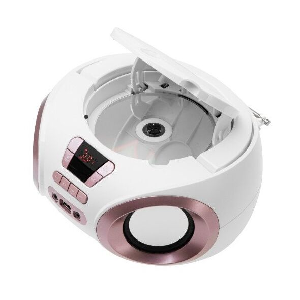 Radio Boombox CD-MP3 | USB | FM Radio | AUX | Gniazdo słuchawkowe