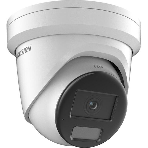 Hikvision dome DS-2CD2346G2H-IU F4 (balta, 4 MP, 30 m. IR, AcuSense)