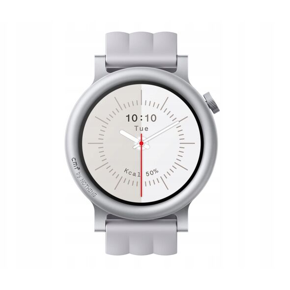 CMF Watch 3 Pro by Nothing smartwatch, light gray