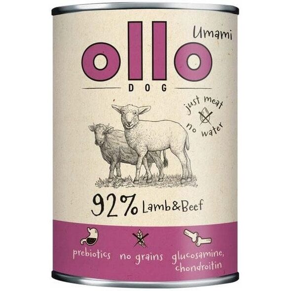 Ollo Umami Jagniecina i Wołowina 850g