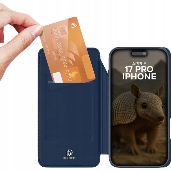 DUX DUCIS kabura SKIN PRO do IPHONE 17 PRO niebieska