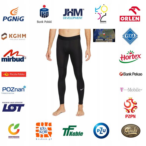 Spodenki termoaktywne Nike Strike r.  XL czarne