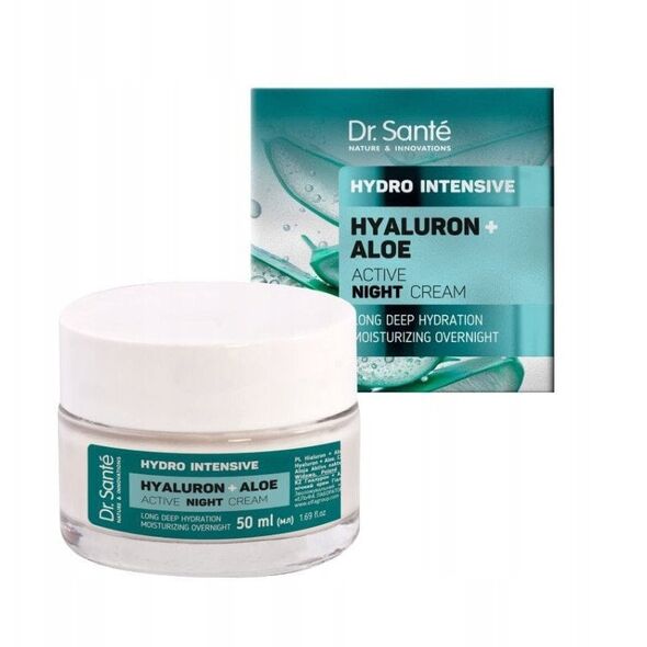 DR.SANTE Hydro Intensive Aktywny krem na noc Hyaluron+Aloe 50 ml