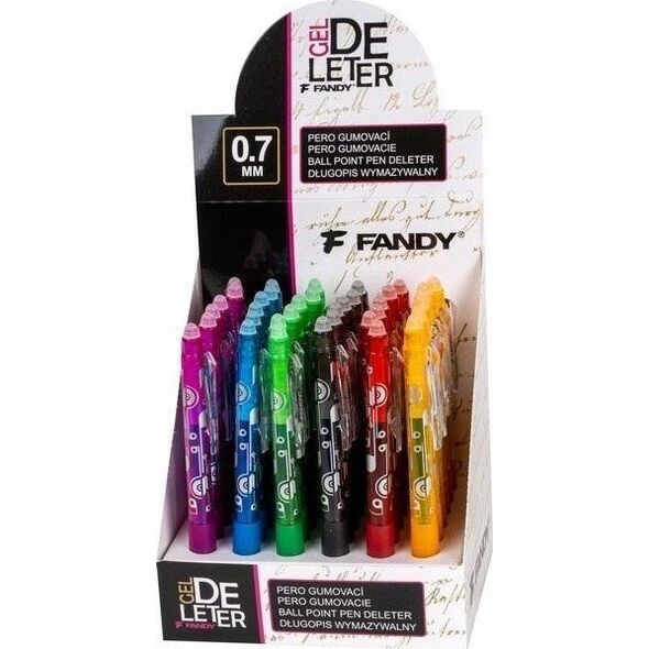 FANDY Długopis wymazywalny Candy MIX (36szt)