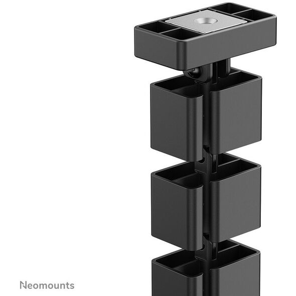 NEOMOUNTS Cable Spine Organizer for sit/stand desk frames magnet mounted black