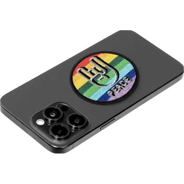 LAUT MAGMOJI BADGE Peace Fashion compatible with MagSafe